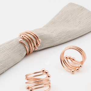 Anillos A19-SPI Rosa Oro (Acero Inoxidable)