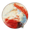 Plato Base P164-SUN Naranja Multicolor 30.5 cm. (porcelana)