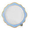 Plato Base P68-GIR Azul Cielo 34 cm. (porcelana)