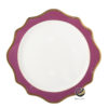 Plato Base P68-GIR Morado 34 cm. (Porcelana)
