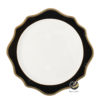 Plato Base P68-GIR Negro 34 cm. (Porcelana)
