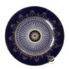 Plato Base P72-FRA Azul Marino 27 cm. (Porcelana)