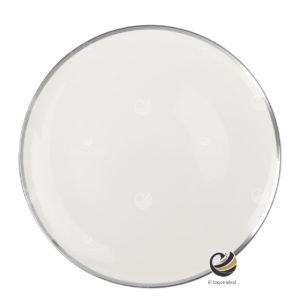Plato Base P76-FIL Plata 31 cm. (porcelana)