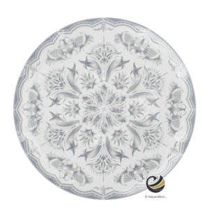 Plato Base P78-VIT Plata 30.5 cm. (porcelana)