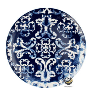 Plato Base P86-FUL Azul 30.5 cm. (porcelana)