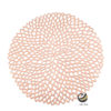 Carpeta (Plato Base) P107-PAV Rosa Oro 38 cm. (PVC)