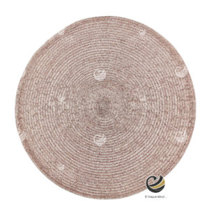 Carpeta (Plato Base) P134-JAN Rosa Oro 37 cm. (PVC)