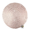 Carpeta (Plato Base) P133-MOS Rosa Oro 37 cm. (PVC)
