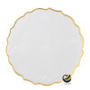 Plato Base P407-CON Oro 33 cm. (Acrílico)