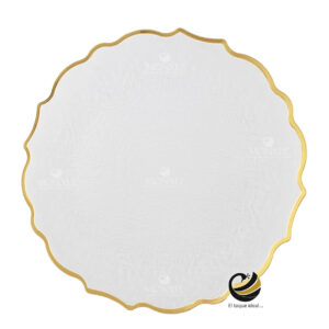 Plato Base P407-CON Oro 33 cm. (Acrílico)