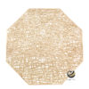 Carpeta (Plato Base) P106-OCT Oro 39 cm. (PVC)