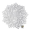 Carpeta (Plato Base) P111-GER Plata 37 cm. (PVC)