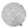 Carpeta (Plato Base) P112-PAJ Plata 37 cm. (PVC)