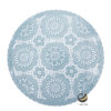 Carpeta (Plato Base) P113-ENC Azul Baby 38 cm. (PVC)