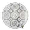 Carpeta (Plato Base) P113-ENC Blanco 38 cm. (PVC)