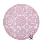 Carpeta (Plato Base) P113-ENC Rosa Baby 38 cm. (PVC)