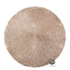 Carpeta (Plato Base) P114-NID Rosa Oro 38 cm. (PVC)