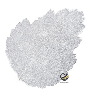 Carpeta (Plato Base) P116-HOJ Plata 36x47 cm. (PVC)