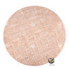 Carpeta (Plato Base) P118-RED Rosa Oro 38 cm. (PVC)