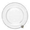 Plato Base P12-PER Plata 33cm (Cristal)