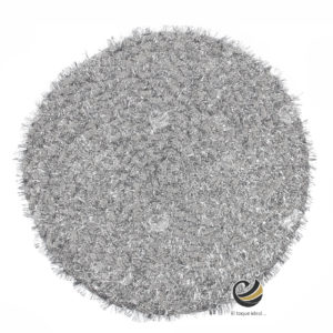 Carpeta (Plato Base) P120-CON Plata 38 cm. (PVC)