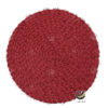 Carpeta (Plato Base) P120-CON Rojo 38 cm. (PVC)