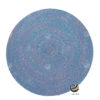 Carpeta (Plato Base) P124-HIL Azul 38 cm. (PVC)