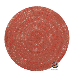 Carpeta (Plato Base) P124-HIL Naranja 38 cm. (PVC)