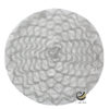 Carpeta (Plato Base) P125-AZT Plata 38 cm. (PVC)