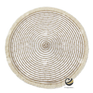 Carpeta (Plato Base) P126-LUX Champagne 38 cm. (PVC)