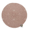 Carpeta (Plato Base) P127-TRE Blush 38 cm. (PVC)