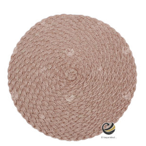 Carpeta (Plato Base) P127-TRE Blush 38 cm. (PVC)