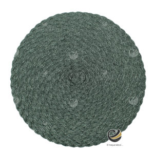 Carpeta (Plato Base) P127-TRE Esmeralda 38 cm. (PVC)
