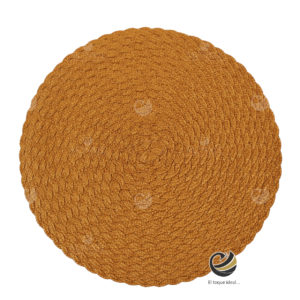 Carpeta (Plato Base) P127-TRE Oro 38 cm. (PVC)