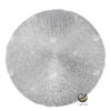 Carpeta (Plato Base) P128-NID Plata 39 cm. (PVC)