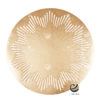 Carpeta (Plato Base) P131-STA Oro 39 cm. (PVC)