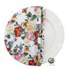 Funda Plato Base P141-FLO Rojo Multicolor 40 cm. (Textil)