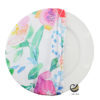 Funda Plato Base P144-FLO Rosa Multicolor 40 cm. (Textil)