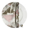Funda Plato Base P145-VIE Blush 40 cm. (Textil)