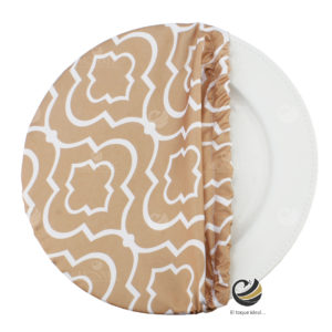 Funda Plato Base P160-GAT Oro 40 cm. (Textil)