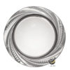 Plato Base P58-IND Plata 30 cm. (Acero Inoxidable)