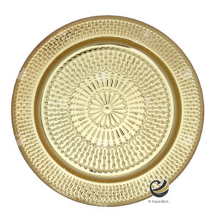 Plato Base P59-TIR Oro 33 cm. (Acero Inoxidable)