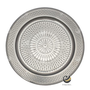 Plato Base P59-TIR Plata 33 cm. (Acero Inoxidable)