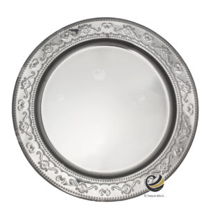 Plato Base P61-GRE Plata 33 cm. (Acero Inoxidable)