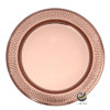 Plato Base P62-TIR Rosa Oro 33 cm. (Acero Inoxidable)