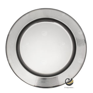 Plato Base P63-SNA Plata 30 cm. (Acero Inoxidable)