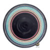 Plato Base P88-BAR Azul Multicolor 33 cm. (Barro)