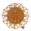 Plato Base P98-SAP Natural 32.5cm. (Ratán Natural)