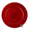 Plato Base P15-RLI B Rojo 33 cm. (Polipropileno)