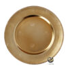 Plato Base P02-BOL Oro 33 cm. (Polipropileno)